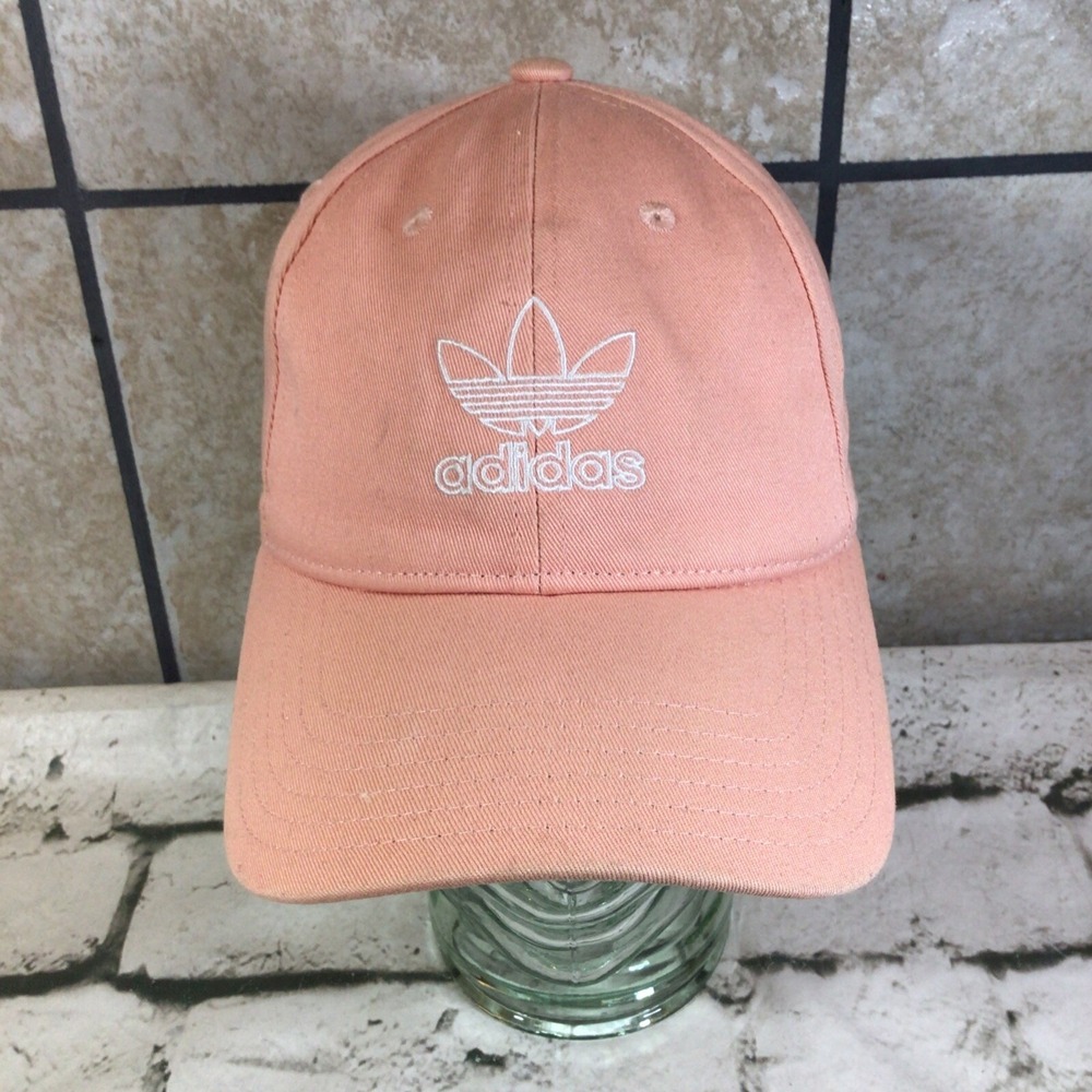 Adidas Hat Womens One Size Pink Strapback Adjustable Baseball‎ Cap